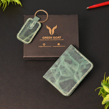 Classic Bifold Card Holder Wallet - Green