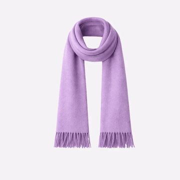 Lavender Muffler For Men & Women, Winter Neck Scarf Soft Scarf