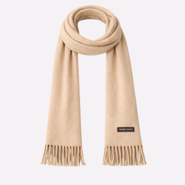 Heathered Camel Muffler For Men & Women, Winter Neck Scarf Soft Scarf