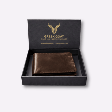 Leather Bifold Mens Wallet, Handmade Genuine Leather Wallet