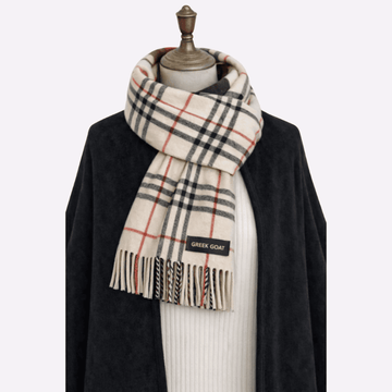 Lvory Veige Classics Check Fringed Muffler For Men & Women