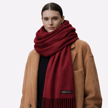 Crimson Red Muffler for Men & Women