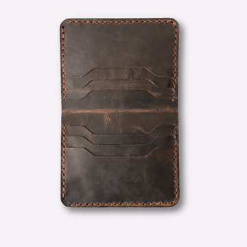 Slim Leather Card Holder Men Women, Handmade Genuine Leather Minimalist Front Pocket Wallet, Groomsmen Valentines Day Gift