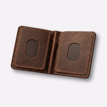 Slim Leather Card Holder Men Women, Handmade Genuine Leather Minimalist Front Pocket Wallet, Groomsmen Valentines Day Gift