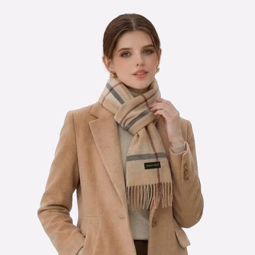 Camel Colored Scarf for Men & Women