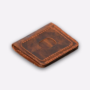 dark brown card holder
