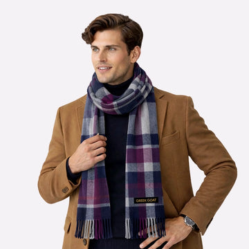 Royal Navy Cashmere Scarf for Men & Women