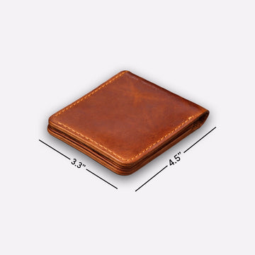 full-grain bifold wallet