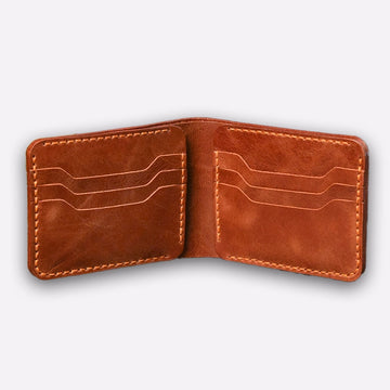 handcrafted cowhide wallet

