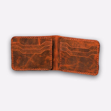 handcrafted leather wallet
