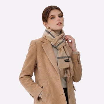 luxury neutral seasonal accessory
