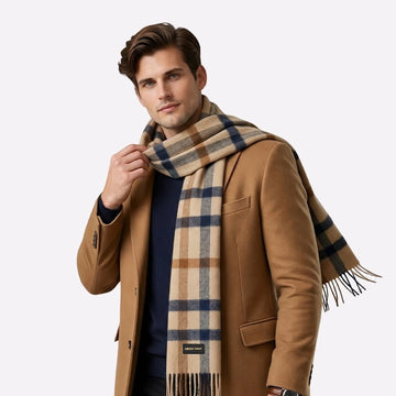 luxury neutral seasonal wrap
