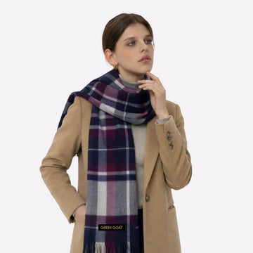 Royal Navy Cashmere Scarf for Men & Women