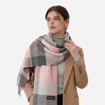 Pink Cashmere Scarf for Men & Women