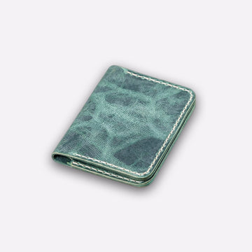 slim leather card holder
