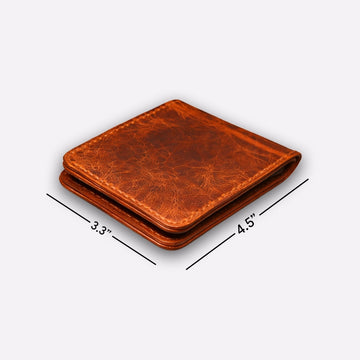 vintage leather wallet
