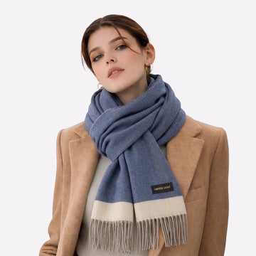 woven pattern seasonal wrap
